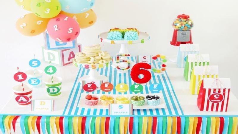 Image of party table