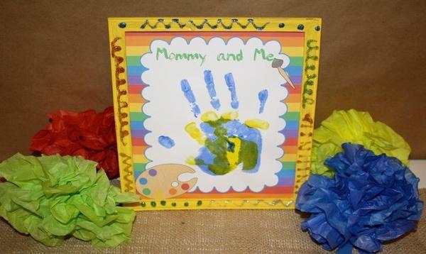 Image of Art Party Handprint Art Craft.