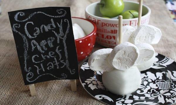 Image of 796 x 476 chef party candy apple