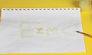 Image of invisible ink