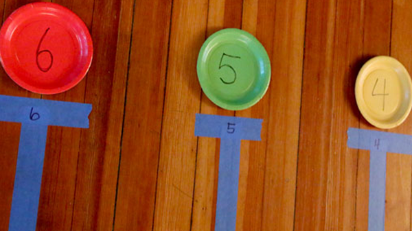 Image of number recognition feature