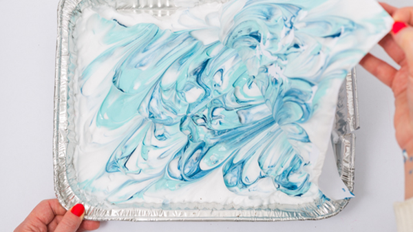 Image of Ebru Turkish marbling art