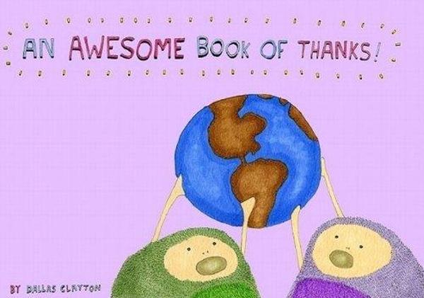 An Awesome Book of Thanks cover image.