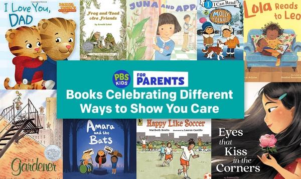 Image of Books That Celebrate Different Ways to Show You Care booklist.