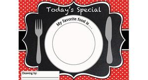 Image of chef placemat