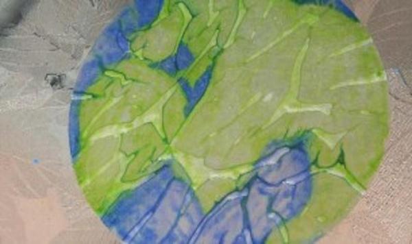 Image of coffee filter earth day art feature