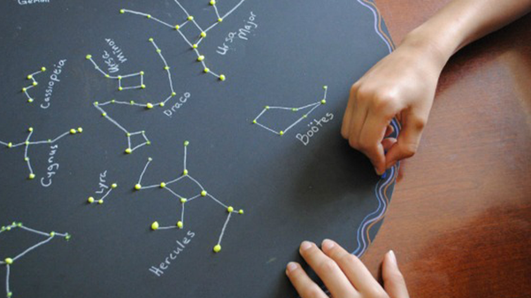Image of constellation centerpiece feature