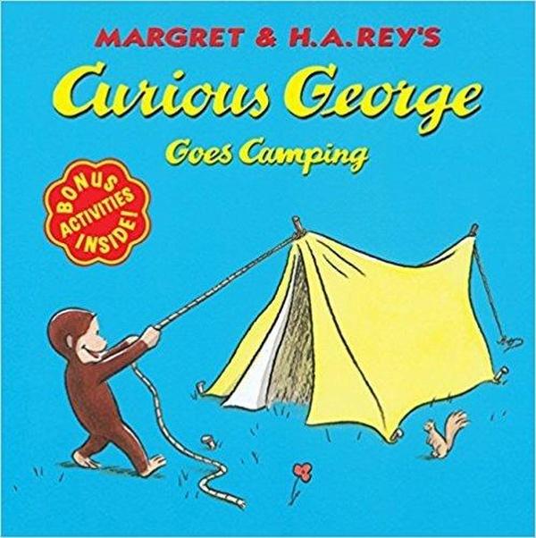 Curious George Goes Camping cover image