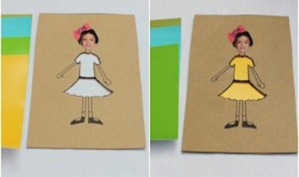 Image of customizable paper dolls feature