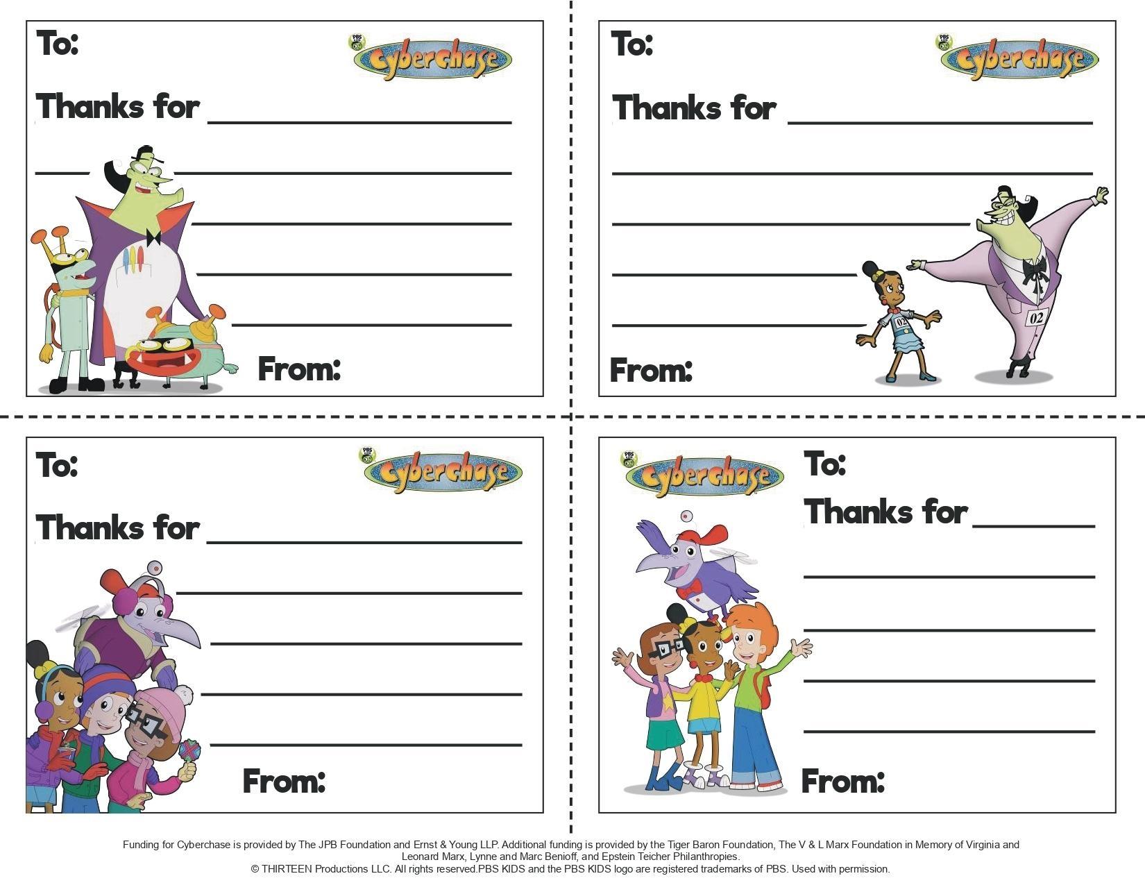 Cyberchase Gratitude Grams | Kids Coloring Pages | PBS KIDS for