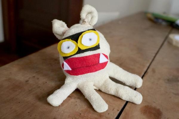 Completed Buzz stuffie.