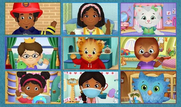 Image of Daniel Tiger characters.