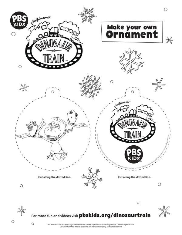 Image of Dinosaur Train ornament