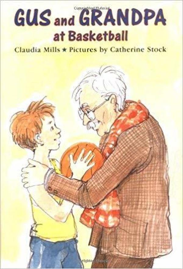 Gus and Grandpa at Basketball cover image