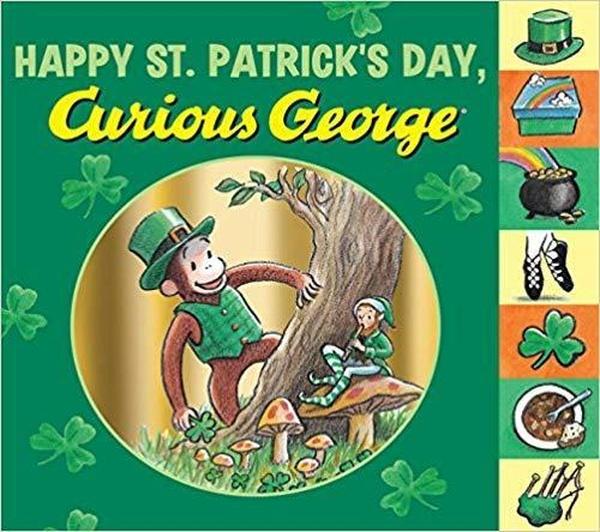 Happy St. Patrick’s Day, Curious George cover image