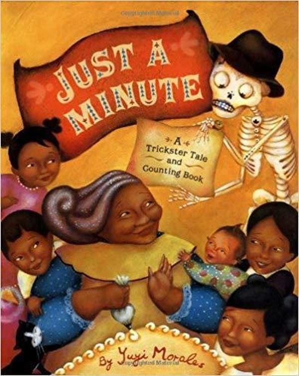 Just a Minute: A Trickster Tale & Counting Book cover image