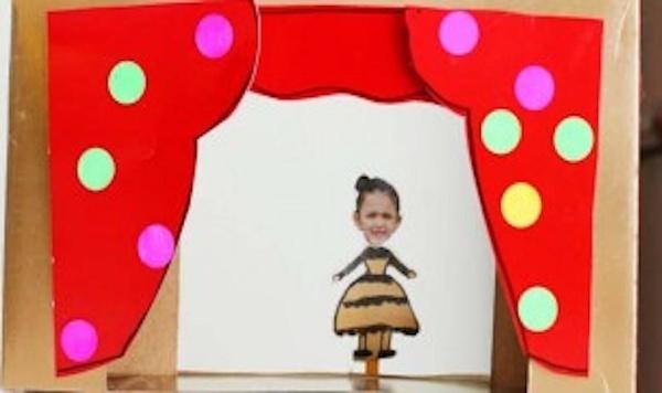 Image of mini pencil puppet feature