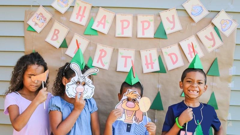 Nature Cat birthday party