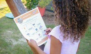 Nature Cat birthday party Scavenger Hunt
