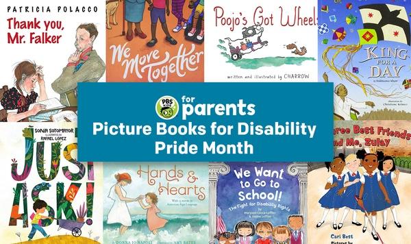 Image of Picture Books to Celebrate Disability Pride Month.