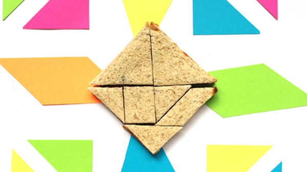 Image of tangram puzzle sandwiches feature