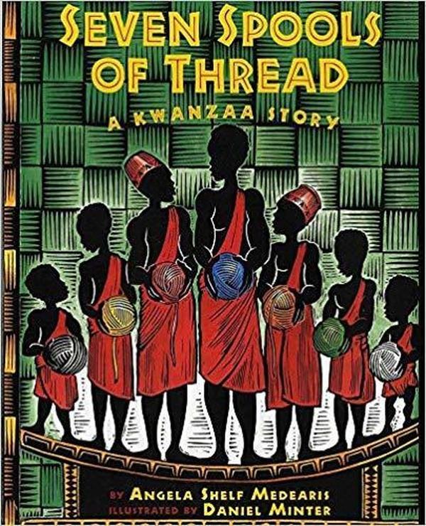 Image of seven spools of thread book