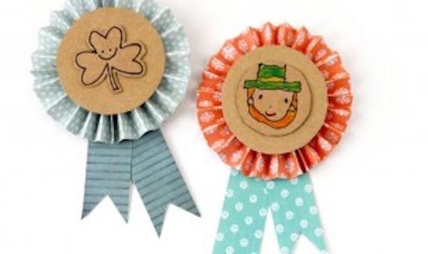 Image of St. Patrick's Day Badges feature
