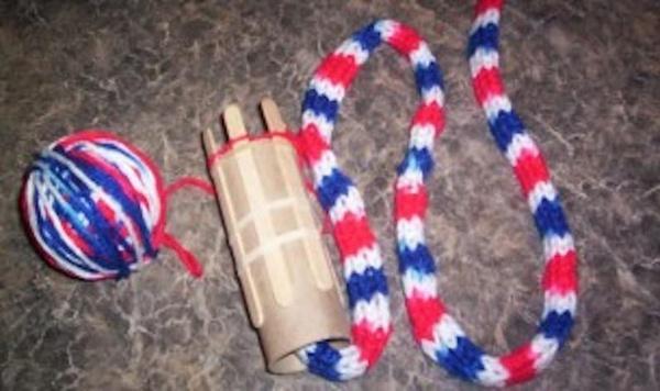 Image of tp roll spool knitting feature