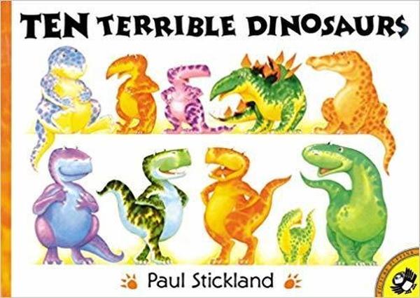 Ten Terrible Dinosaurs cover image