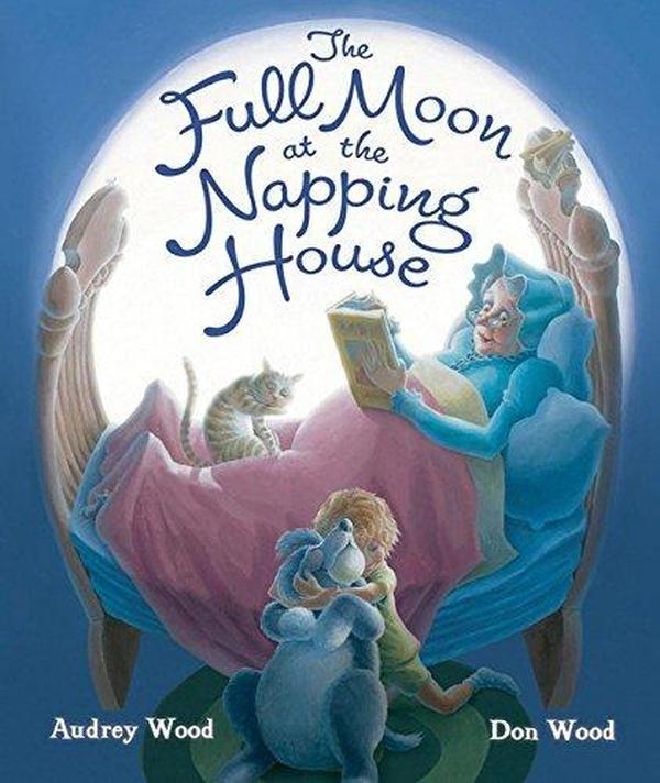 Image of the Full Moon At the Napping House.