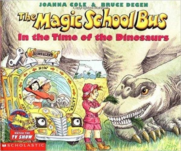 The Magic School Bus: In the Time of the Dinosaurs cover image