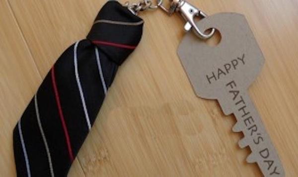 Image of tie key chain