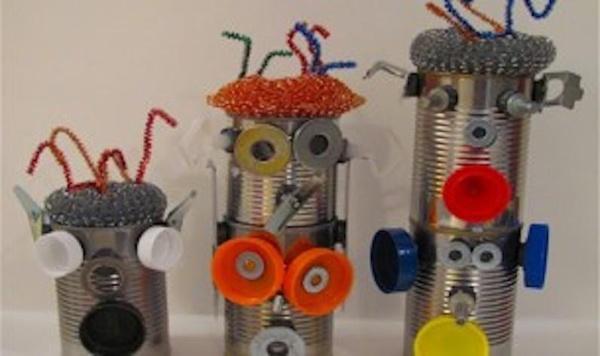 Image of tin can robots