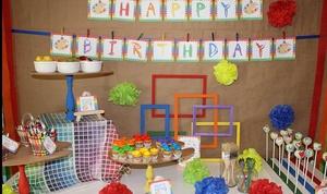 Image of birthday table