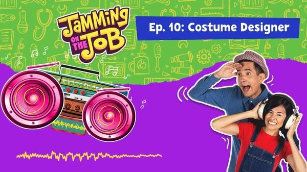 Jamming on the Job Costume Designer.