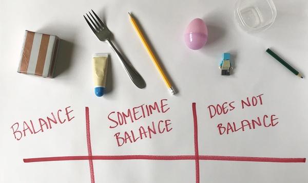 Image of Which Objects Can Balance activity.