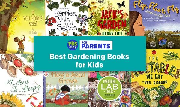 Image of Best Gardening Books for Kids booklist.