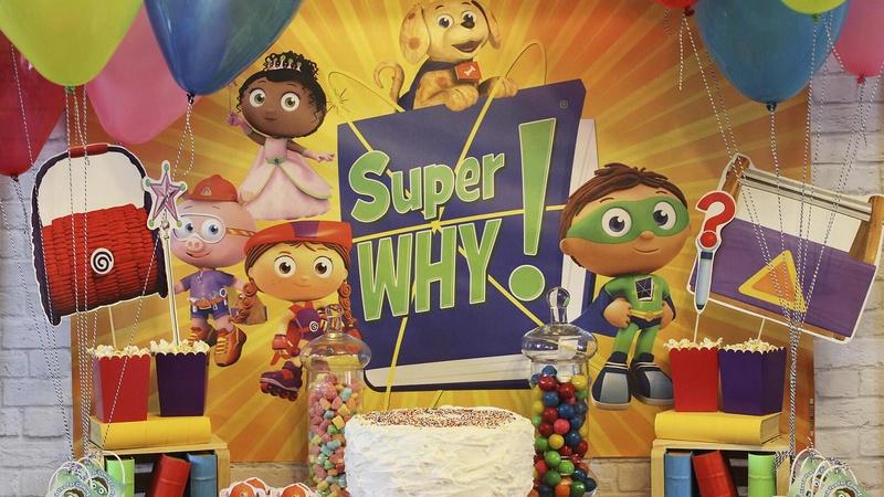 Super Why birthday party
