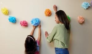 Alma's Way party garland.