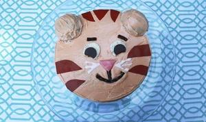 Daniel Tiger birthday party cake