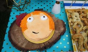 Peg Cat birthday Cake