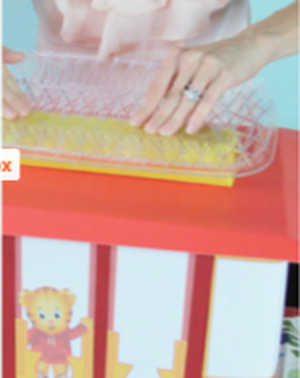 Daniel Tiger birthday party Trolley