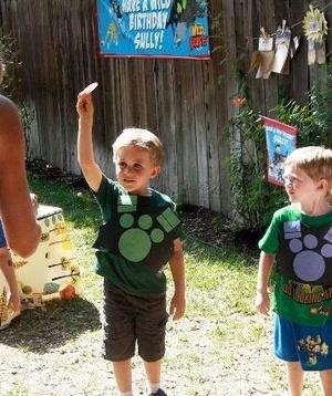 Wild Kratts birthday party activity