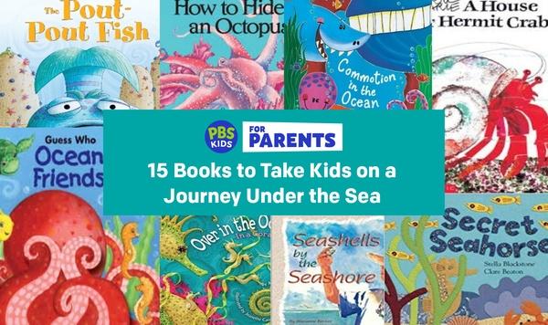 Image of ocean themed booklist.