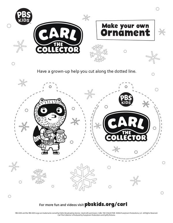 Preview image of Carl the Collector ornament