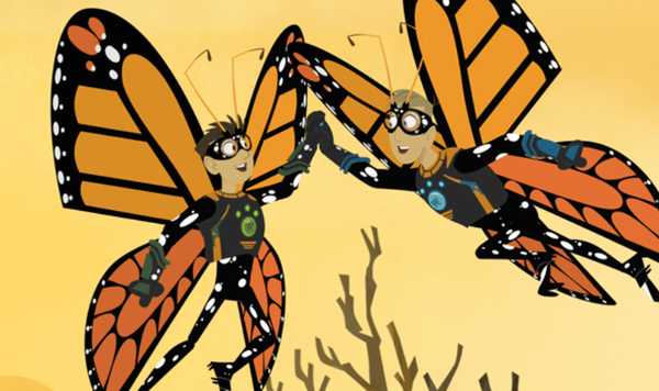 Image of Wild Kratts Raising Monarch Butterflies