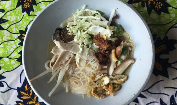 Image of leftover turkey cyber-soup feature