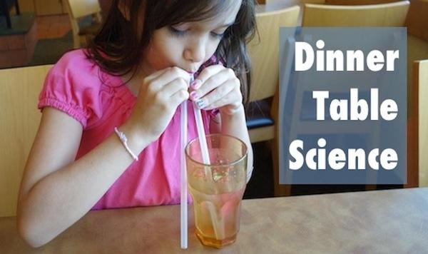 Image of dinner table science