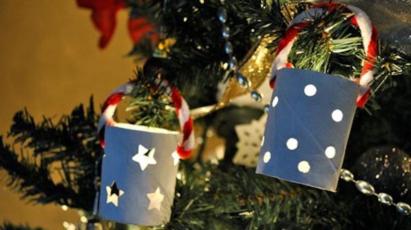 Image of eco friendly holiday lantern