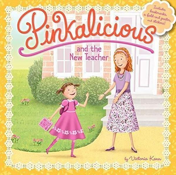 Book cover of Pinkalicious and the New Teacher.